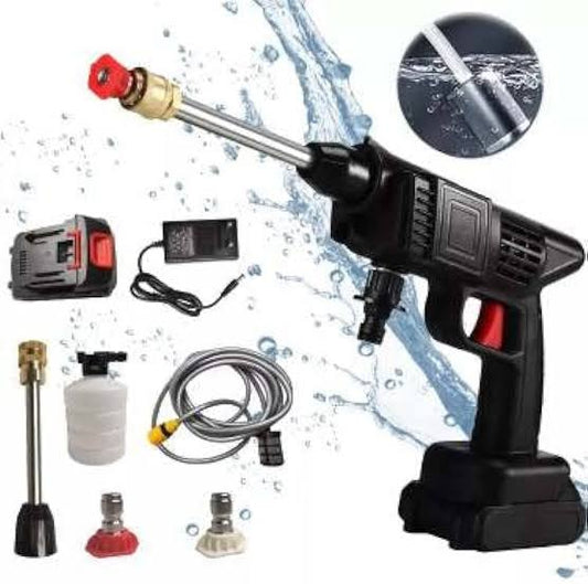 48V Cordless Pressure Washer Gun – Portable High Pressure Car Wash Machine