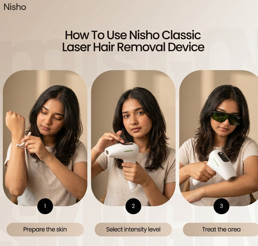 Nisho IPL Laser Hair Removal Device