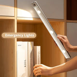 Ultra-Thin USB Rechargeable LED Desk Lamp – Touch Table Light