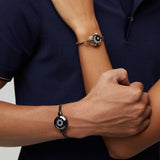 Sun & Moon Smart Couple Bracelets – Long-Distance Touch, Vibration & Light-Up Jewelry