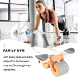 PowerCore Ab Roller Kit – Home Gym Fitness Wheel with Digital Timer