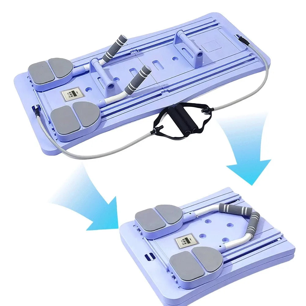 5-in-1 Foldable Pilates Reformer Board for Home Workouts
